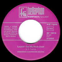 Creedence Clearwater Revival : Lookin' Out My Back Door / Long As I Can See The Light (7", Single)