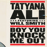 Tatyana Ali : Boy You Knock Me Out (12", Promo)