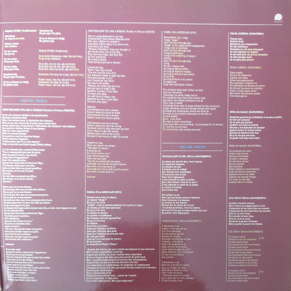 Various : The Black Way - La Mémoire Du Peuple Noir (2xLP, Comp, Gat)