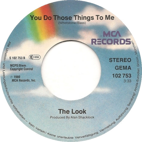 The Look (2) : I Am The Beat (7", Single)