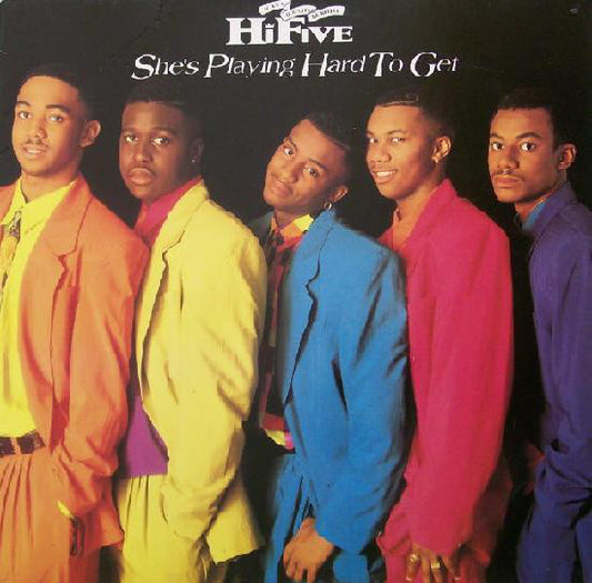 Hi-Five : She's Playing Hard To Get (12")