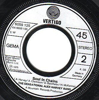 The Sensational Alex Harvey Band : Delilah (7", Single)