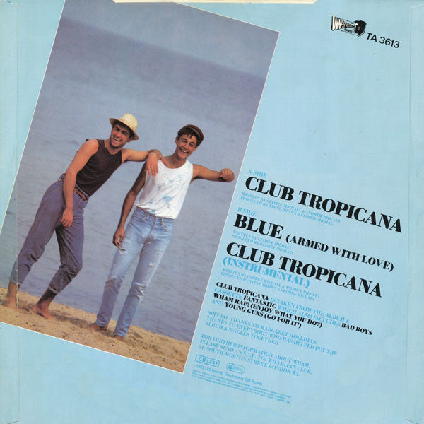 Wham! : Club Tropicana (12", Single)