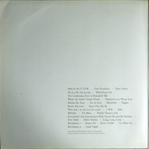 The Beatles : The Beatles (2xLP, Album, Num, RE)