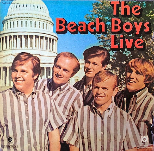The Beach Boys : Live (LP, Album, Club, RE)