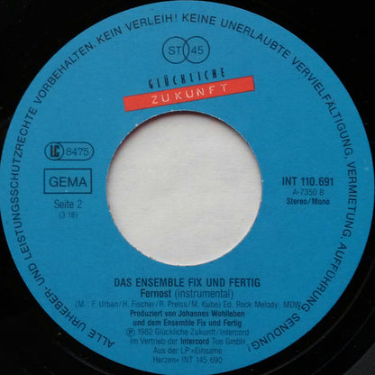 Das Ensemble Fix Und Fertig : Supergrobi (7", Single)