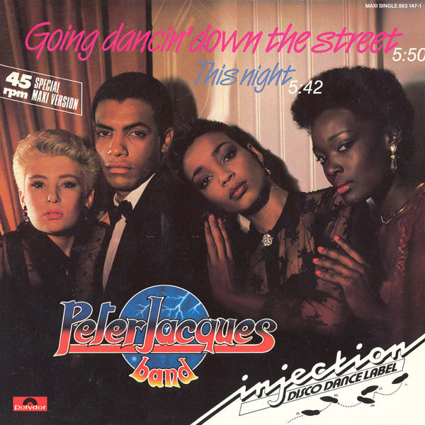 Peter Jacques Band : Going Dancin' Down The Street (12", Maxi)