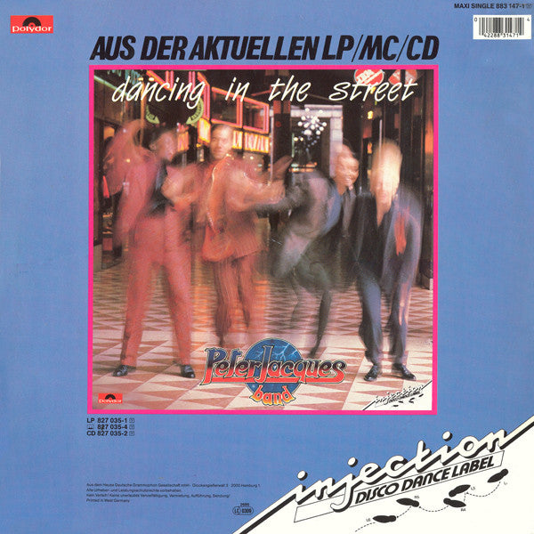 Peter Jacques Band : Going Dancin' Down The Street (12", Maxi)