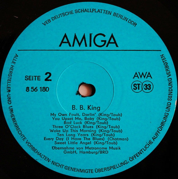 B.B. King : B.B. King (LP, Comp, RE)