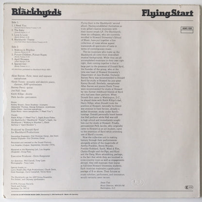 The Blackbyrds : Flying Start (LP, Album, RE)