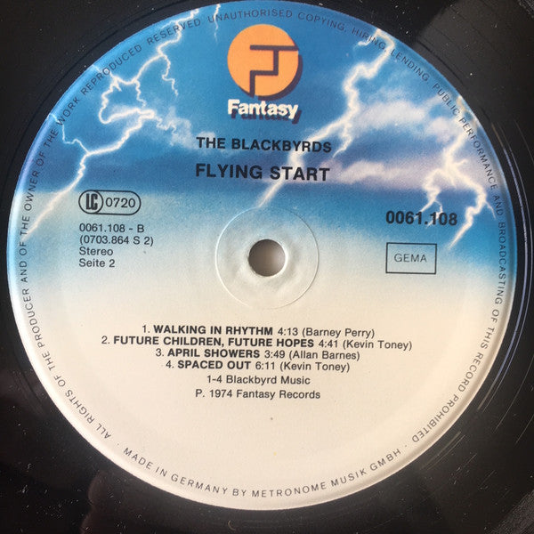 The Blackbyrds : Flying Start (LP, Album, RE)