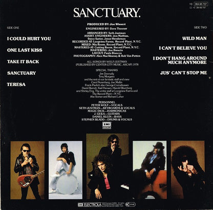 The J. Geils Band : Sanctuary. (LP, Album, Gre)