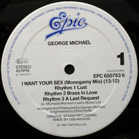 George Michael : I Want Your Sex (12")