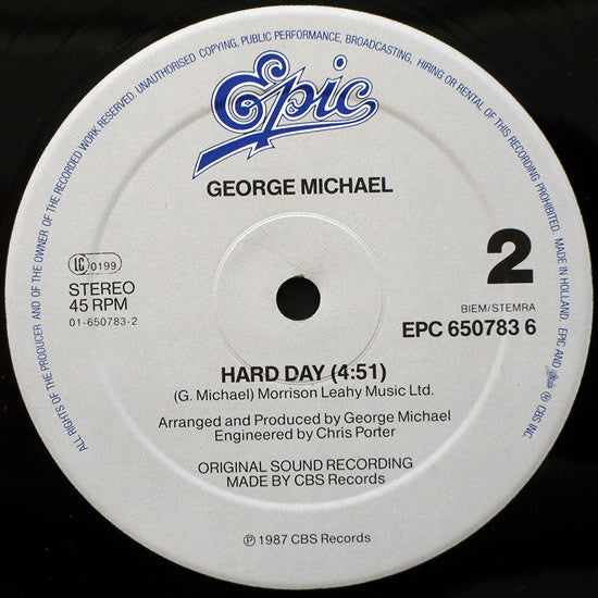 George Michael : I Want Your Sex (12")