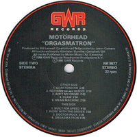 Motörhead : Orgasmatron (LP, Album)