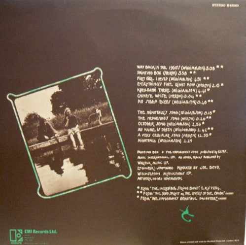 The Incredible String Band : Relics Of The Incredible String Band (LP, Comp)