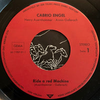Cabrio Engel : Ride A Red Machine (7")