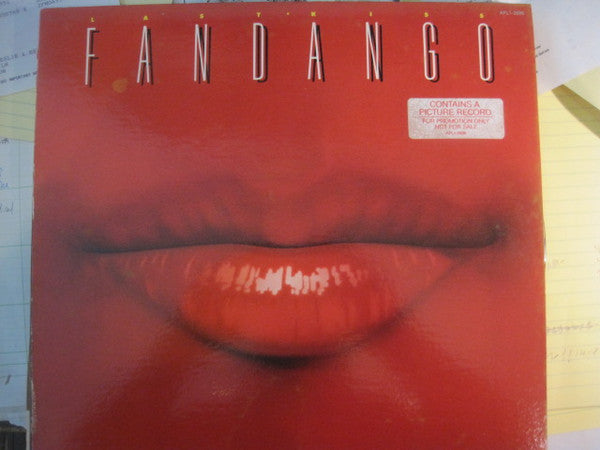 Fandango (6) : Last Kiss (LP, Album, Pic, Promo)