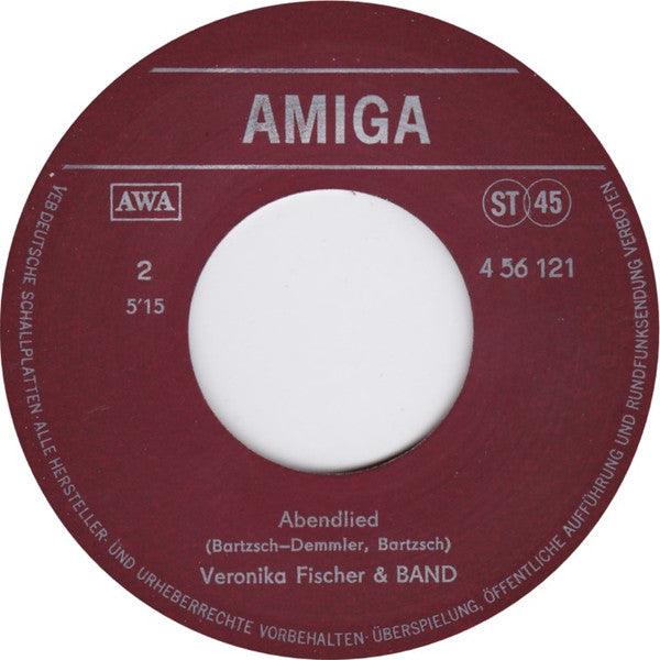 Veronika Fischer & Band : In Jener Nacht / Abendlied (7", Single)