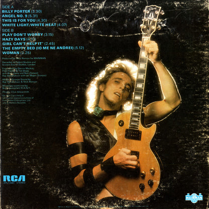 Mick Ronson : Play Don't Worry (LP, Album, Ind)