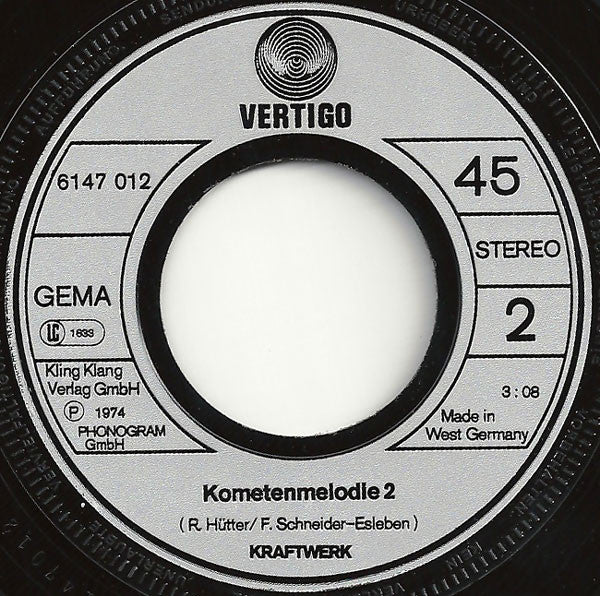 Kraftwerk : Autobahn (7", Single)