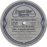 Fernando Valenti : 1685: A Sound Odyssey (LP, Ltd, Dir)