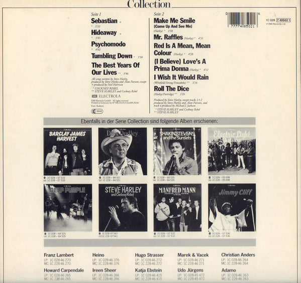Steve Harley & Cockney Rebel : Collection (LP, Album, Comp)