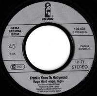 Frankie Goes To Hollywood : Rage Hard (7", Single, Bro)