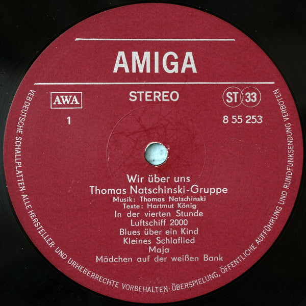 Thomas Natschinski-Gruppe* : Wir Über Uns (LP, Album)