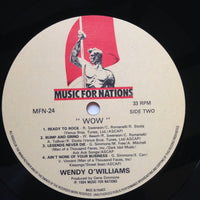 Wendy O. Williams : WOW (LP, Album)