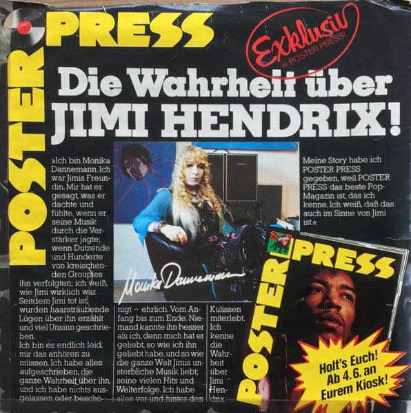 Jimi Hendrix : Hey Joe (Flexi, 7", S/Sided, Single)