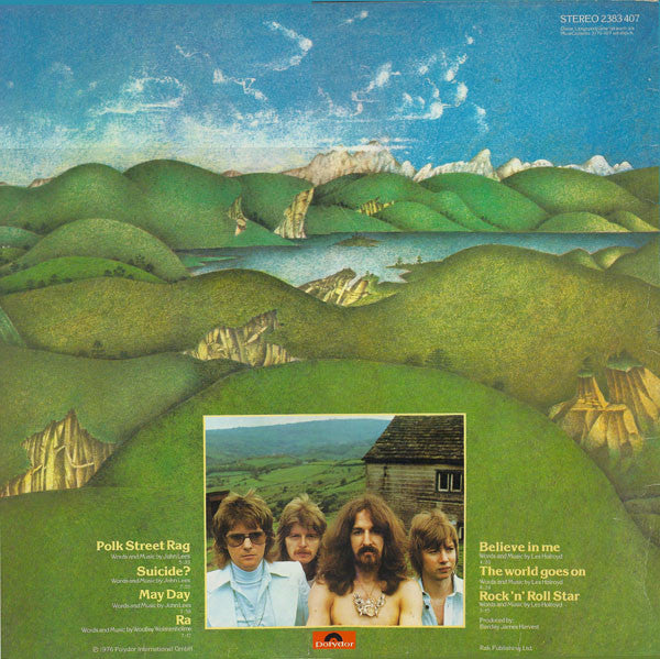 Barclay James Harvest : Octoberon (LP, Album, Emb)