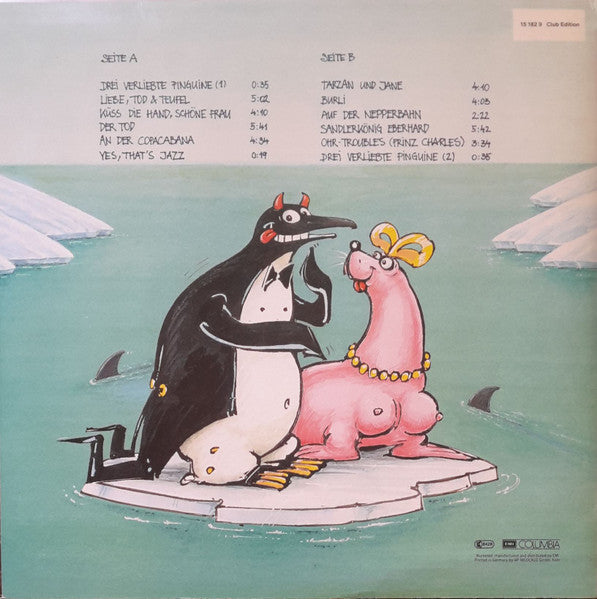 EAV (Erste Allgemeine Verunsicherung) : Liebe, Tod & Teufel (Teil 1) (LP, Album, Club)