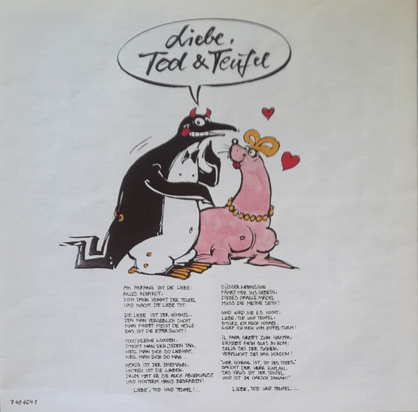 EAV (Erste Allgemeine Verunsicherung) : Liebe, Tod & Teufel (Teil 1) (LP, Album, Club)