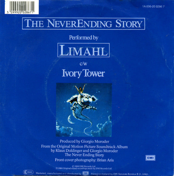 Limahl : The NeverEnding Story (7", Single)