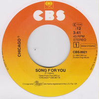Chicago (2) : Song For You (7", Single)