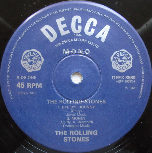 The Rolling Stones : The Rolling Stones (12", EP, Mono, RE)