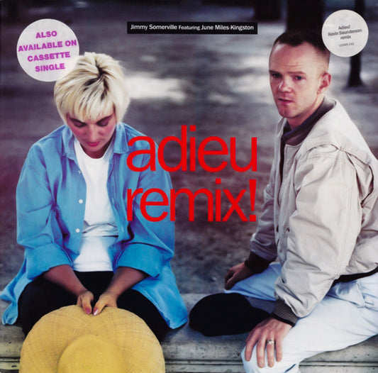 Jimmy Somerville Featuring June Miles Kingston* : Adieu Remix! (12")
