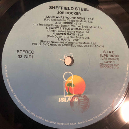 Joe Cocker : Sheffield Steel (LP, Album)