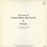 Wham! : Everything She Wants (Remix) (12", Maxi)