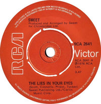 Sweet* : The Lies In Your Eyes (7", Single)