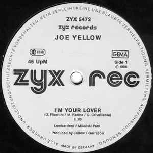 Joe Yellow : I'm Your Lover (12", Maxi)