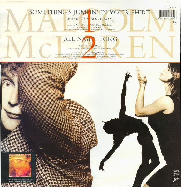 Lisa Marie With Malcolm McLaren & The Bootzilla Orchestra* : Something's Jumpin' In Your Shirt (12", Single)
