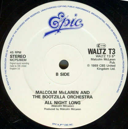 Lisa Marie With Malcolm McLaren & The Bootzilla Orchestra* : Something's Jumpin' In Your Shirt (12", Single)