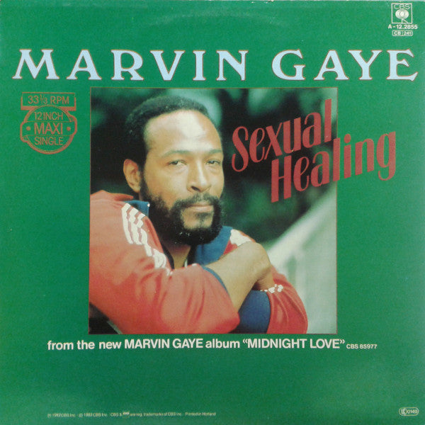 Marvin Gaye : Sexual Healing (12", Maxi, Sun)