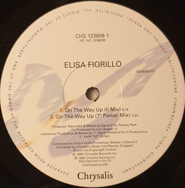 Elisa Fiorillo : On The Way Up (12", Maxi)