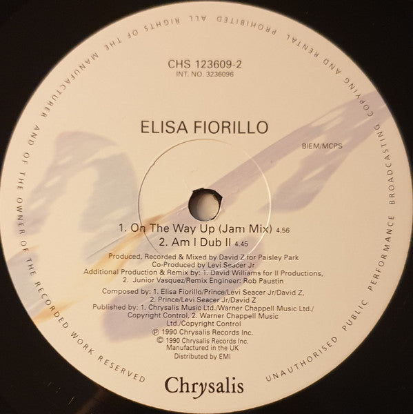 Elisa Fiorillo : On The Way Up (12", Maxi)