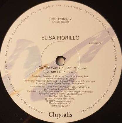 Elisa Fiorillo : On The Way Up (12", Maxi)