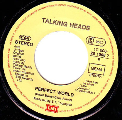 Talking Heads : And She Was (7", Single)