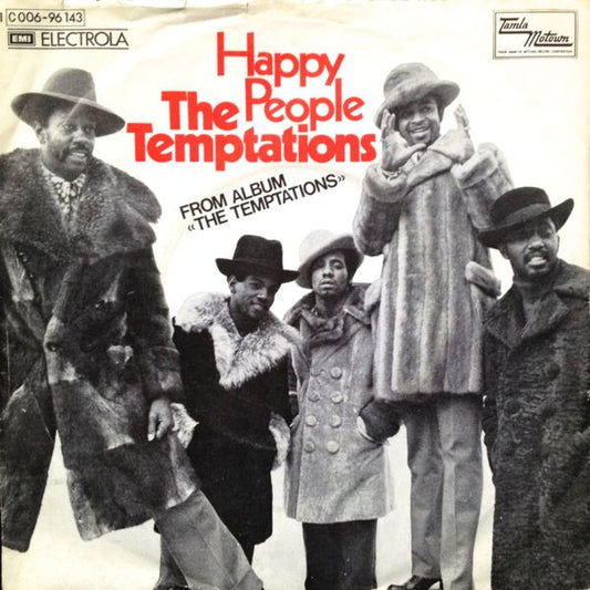 The Temptations : Happy People (7", Single)